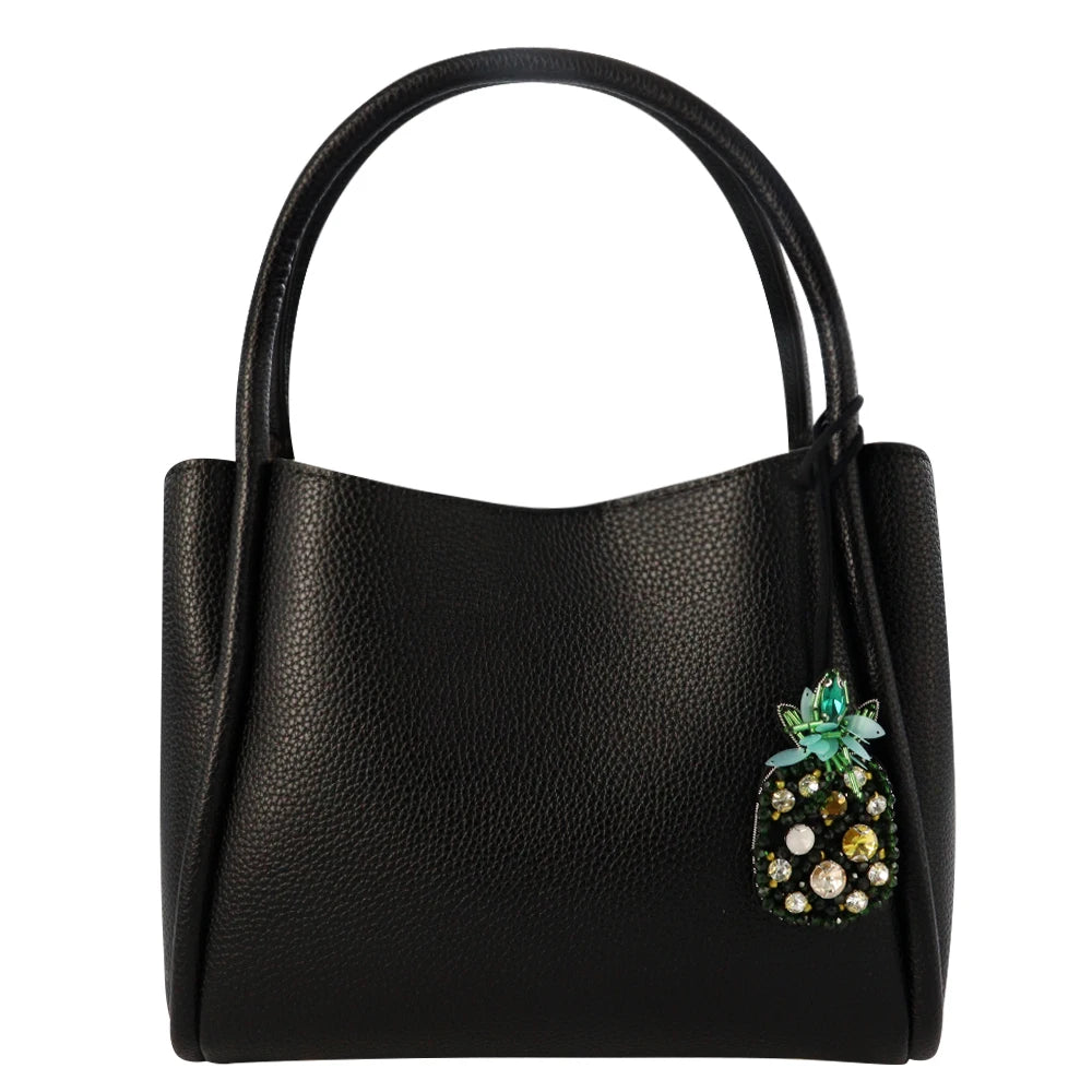 Aufnäher Perlen Pailletten Strass Früchte Schmetterling Fisch Seepferdchen Perlen Quasten, DIY zum Verzieren von Taschen Kleidung Schlüsselbändern