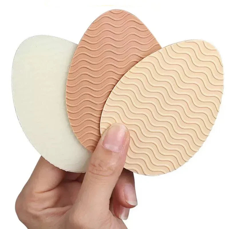 2-8pcs Women's Silicone Forefoot High Heel Stickers Self-Adhesive Non-Slip Rubber Shoes Mat Bottom Sheet Soles Paddings