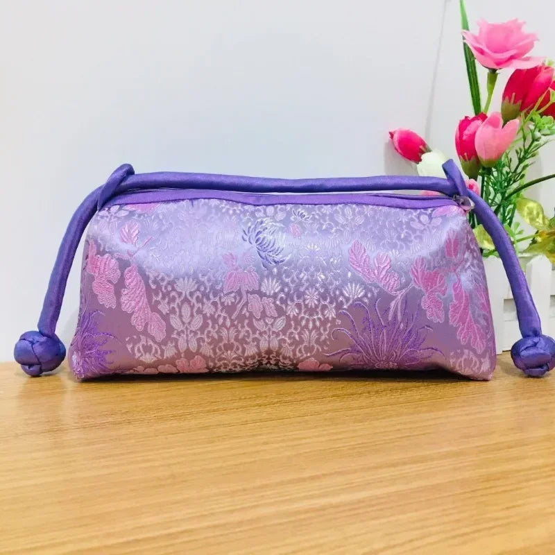 New Chinese Style Retro Bag Designer Chinese Style Silk Bag Japanese Hand Embroidery Totes Fashion Handbags and Purses