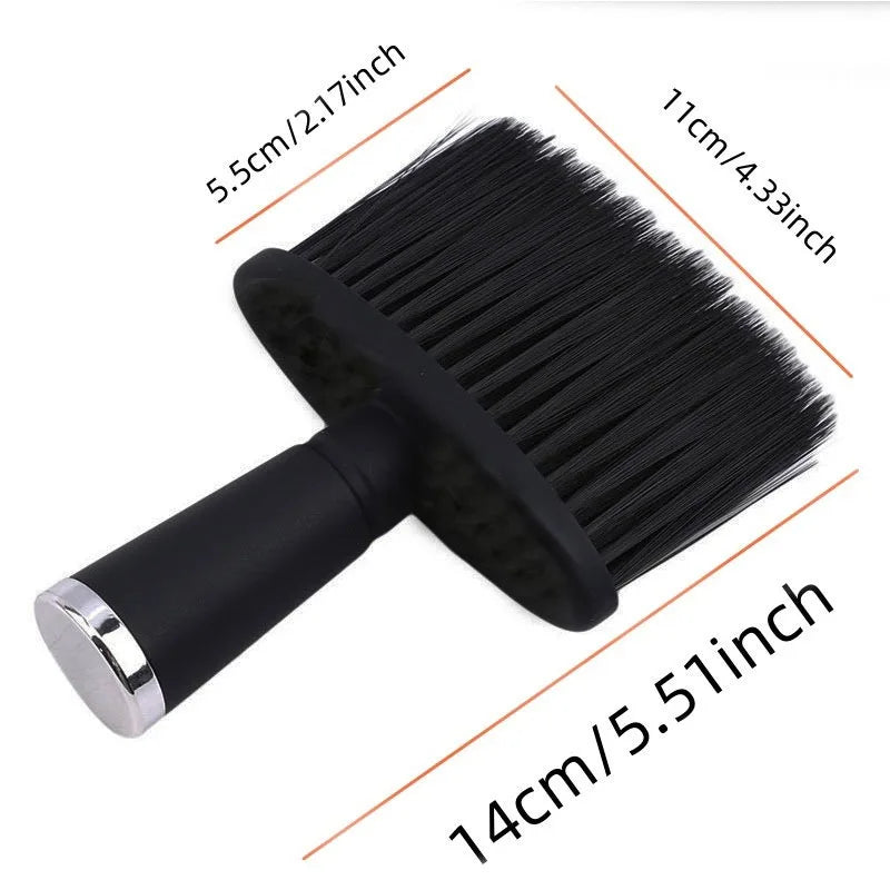 1/2PCS Professional Soft Neck Face Duster Brush Barber Hair Clean Hairbrush Beard Brush Salon Cutting Hairdressing Styling Tool