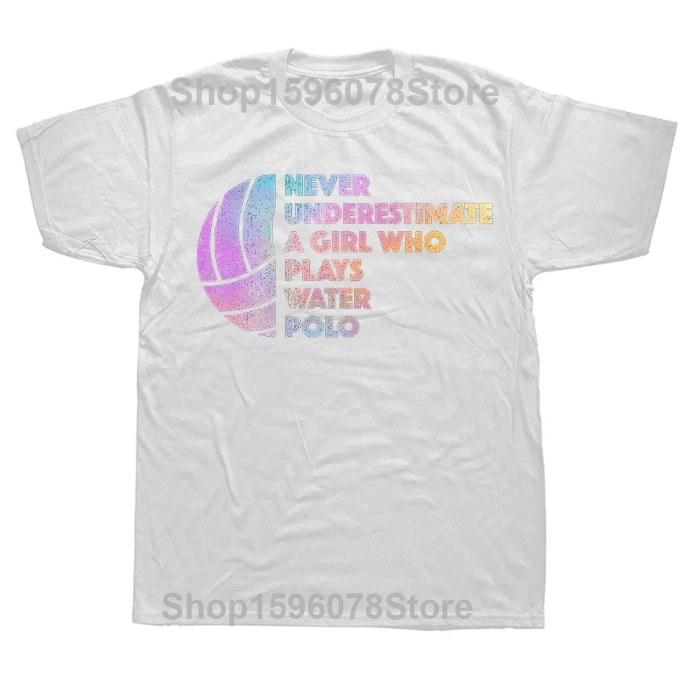 Funny Water Polo Waterpolo T Shirts Summer Style Graphic Cotton Streetwear Short Sleeve Birthday Gifts T-shirt Mens Clothing