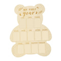 Ylsteed Newborn First Year Photo Frame Photography Props 12 Month Baby Growth Picture Record Milestone Board Baby Souvenirs gift