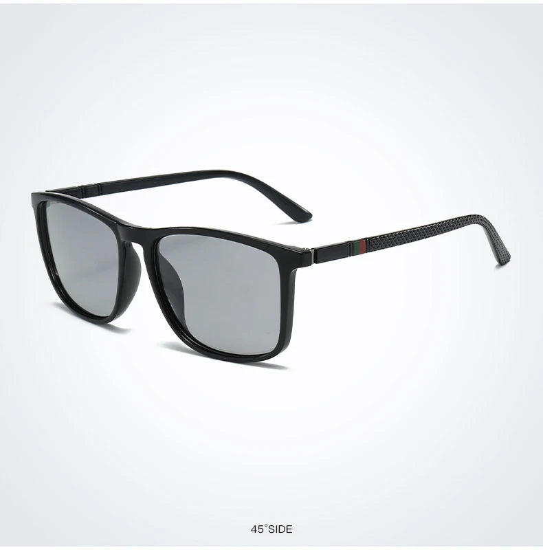 Fashion Photochromic Polarized Vintage Sunglasses Men Women Square Brand Designer Sun Glasses Man Driving Fishing Eyewear