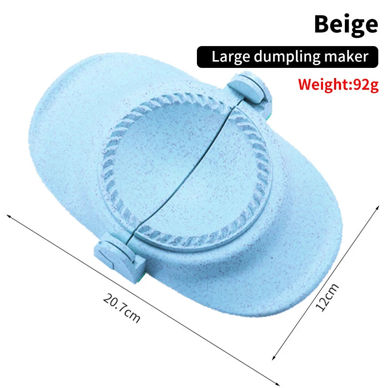 1PCS New DIY Wheat Straw Dumpling Maker Dumpling Machine Tools Dumpling Mold Clamp Baking Mold Pastry Kitchen Accessories