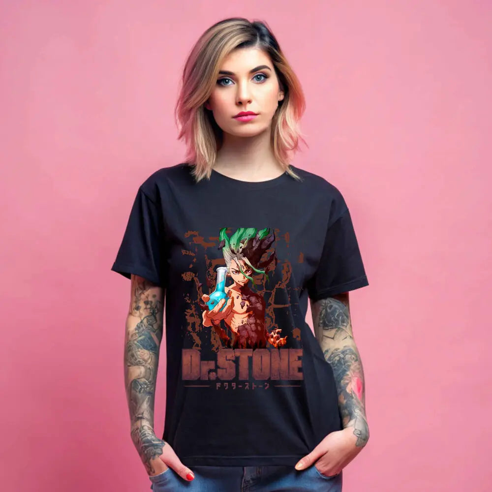Dr. Stone T-Shirt Senku Ishigami Ryusui Asagiri Seiyuu Vintage Shirt Gift 149