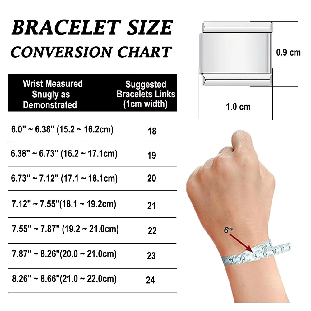 Evil Eye Kiss Poker DREAM Star Personalized DIY Colorful Italian Charm Bracelet Fit 9mm Stainless Steel Bracelet Jewelry Gift