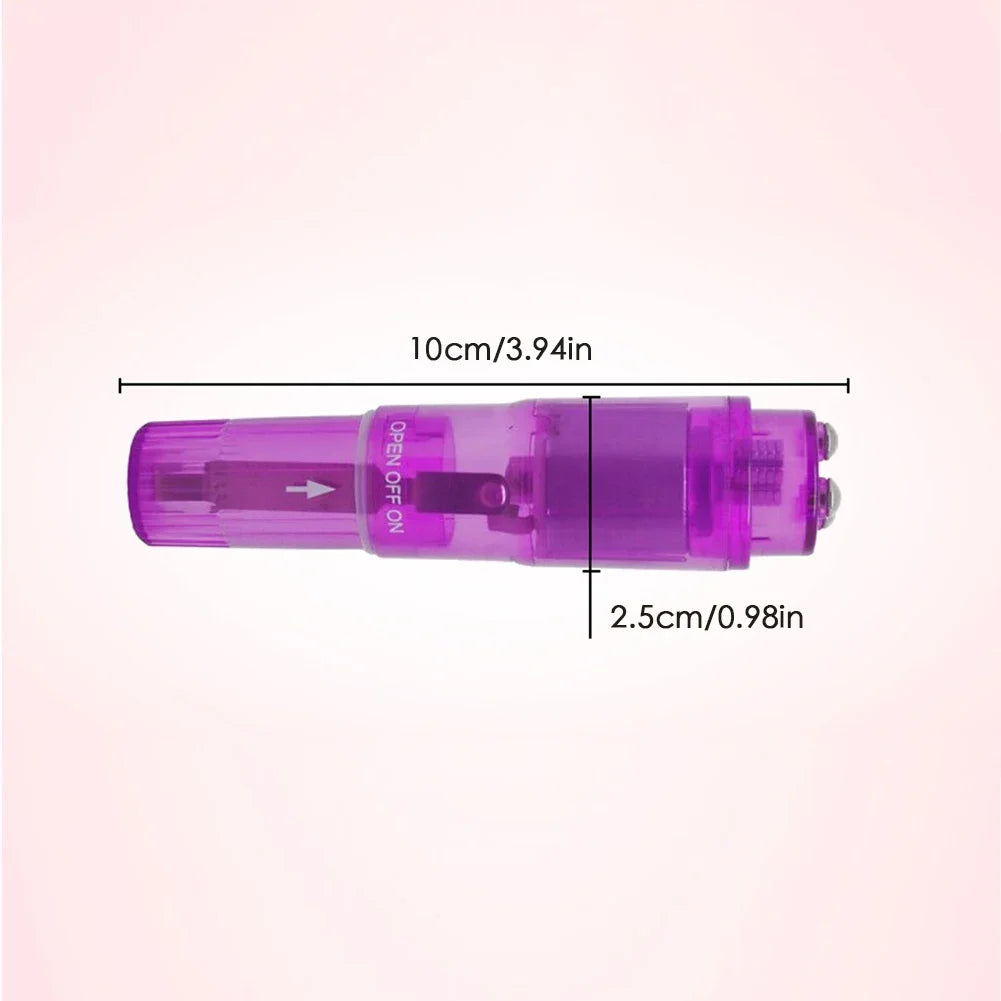 1PC Mini Body Massager Relieve Stress Hand Vibration Massager Full Body Face Shoulder Massager Pocket Travel Massager Tools