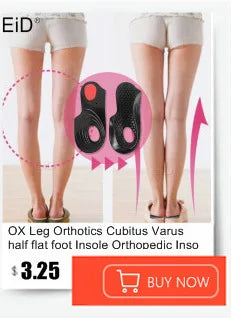 EiD 3/4 Leder orthopädische Schuheinlagen für Plattfüße Fußgewölbestütze orthopädische Schuheinlegesohle Einlegesohlen für Herren und Damen Fußpflege