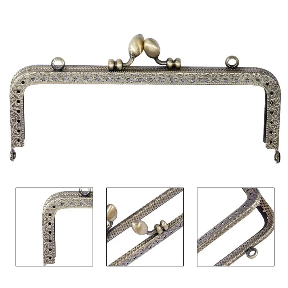 DIY Craft Bag Frame Buckle Handle Bag Accessories Bag Kiss Clasp Lock Purse Frame Purse Frame Kiss Clasp Purse Clasp Frame