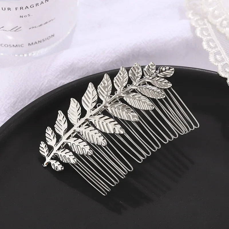 Insert Comb Clip Hair Side Comb Straight Teeth Hairpin Hair Side Clip Bridal Wedding Veil Comb Hair Accessories Headwear