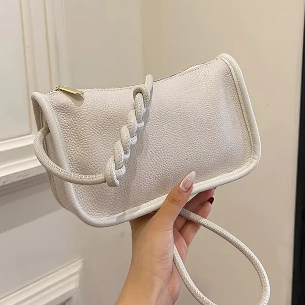 100%Real Cowhide Genuine Leather Fashion Women Crossbody Bag For Ladies New High Capacity Shoulder Bag Handbag Female Purse 2025