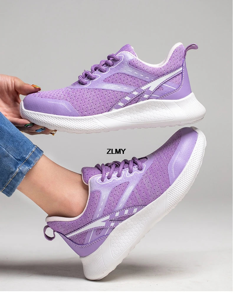 ZLMY Neue Sicherheitsschuhe für Damen, Stahlkappen-Sneaker, leichte Arbeitsschuhe, durchtrittsichere Arbeits-Sicherheitsstiefel für Damen und Herren