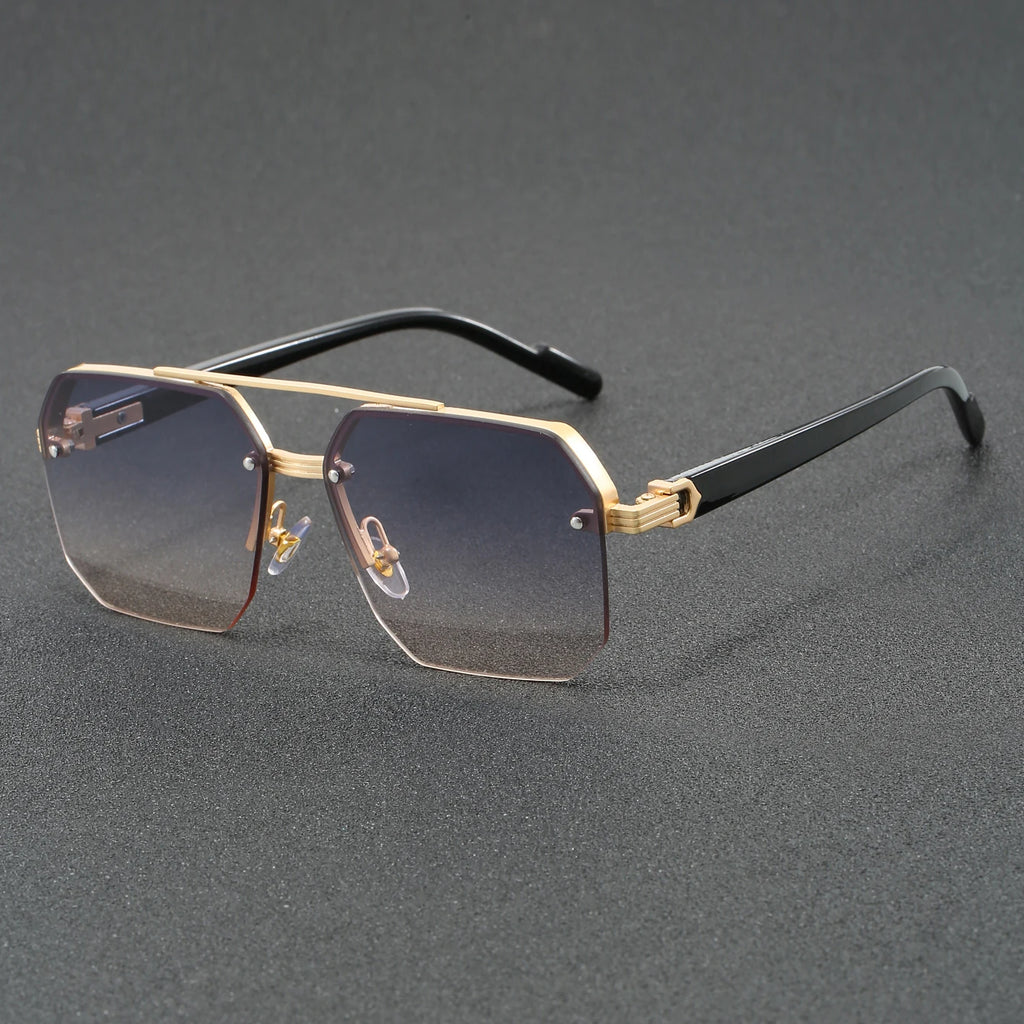 Fashion glasses for men and women Couples Summer Party Vacation Golf glasses Decorative photo shoot Holiday gift glasses