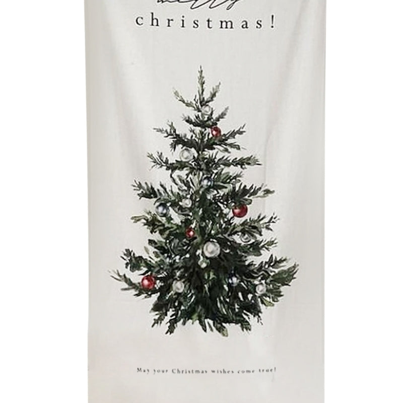 Wall Hanging Tapestries Christmas Tree Background Cloth Photo Props 2024 Poster