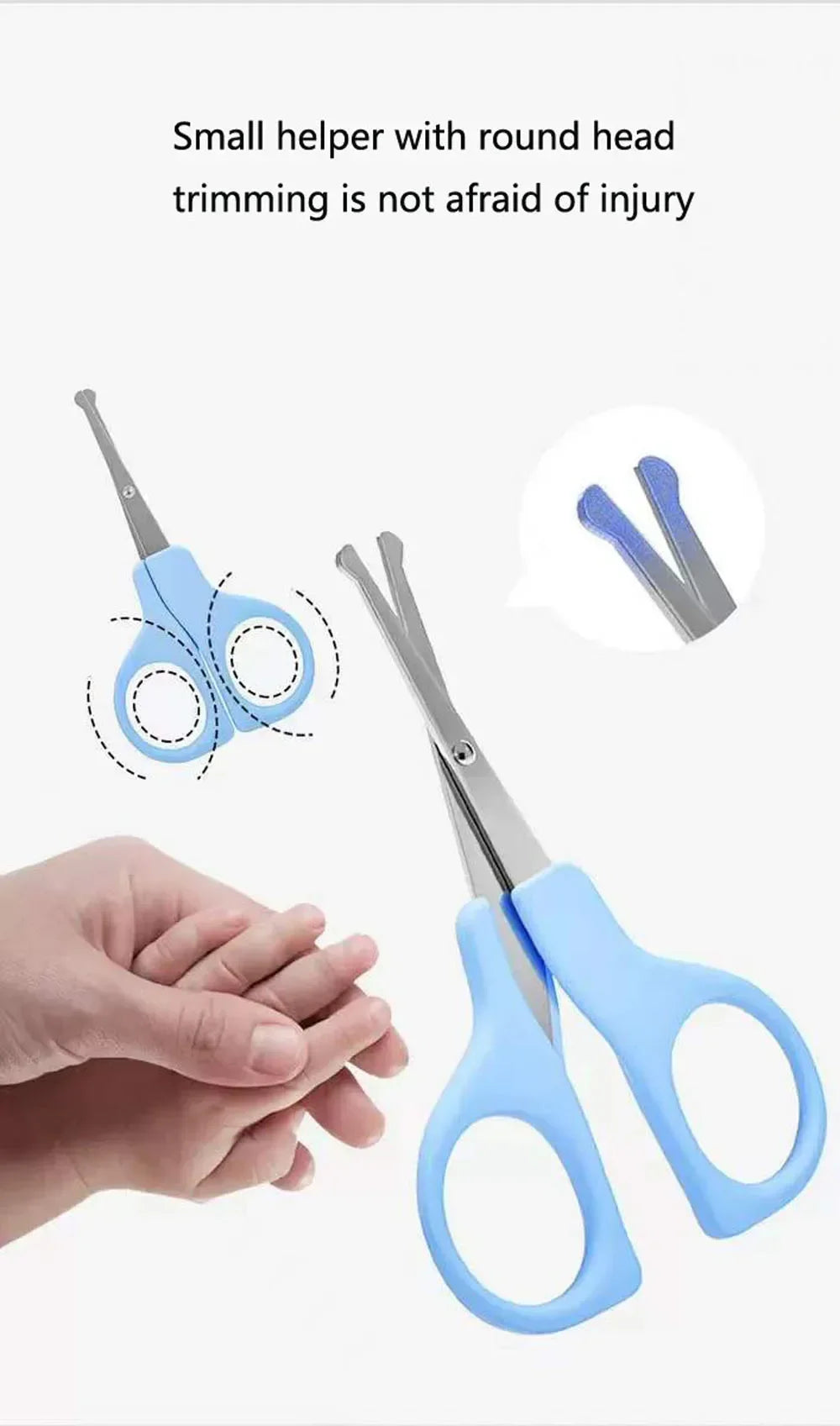 10PCS Baby Nail Trimmer Care Set Kid Hair Health Care Thermometer Grooming Brush Clipper Teether Toothbrush Kit Baby Essentials