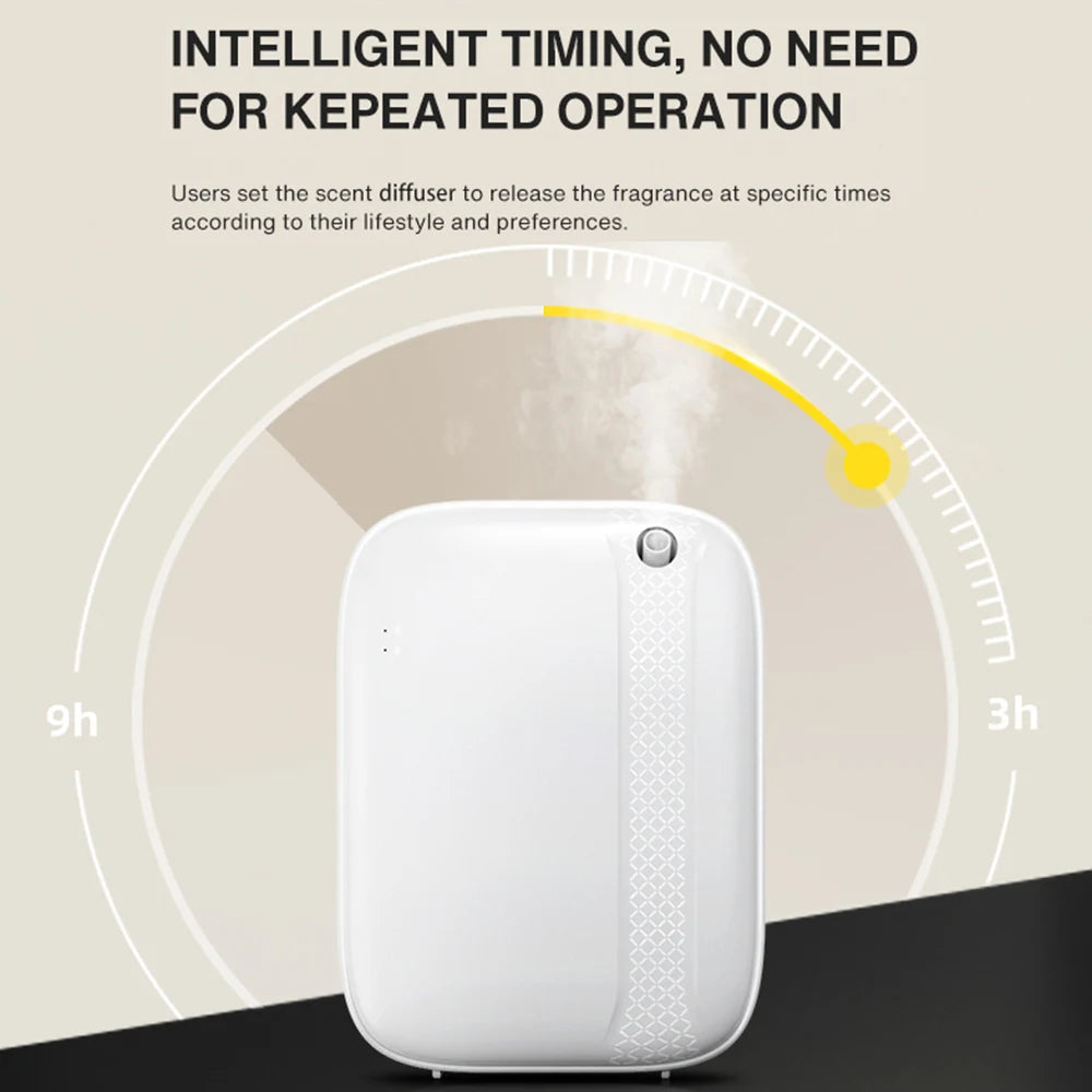 NAMSTE 1000m³ Smart Aromatic Diffuser for The Home Perfume Essential Oils Air Freshener 400ML Capacity Electric Aroma Diffuser