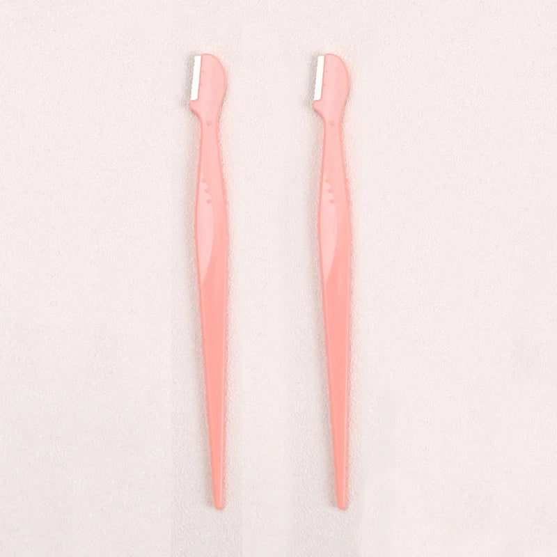 2/5 PCS Precision Eyebrow Razor & Dermaplaning Set for Men and Women - Easy, Gentle Shaping & Exfoliating
