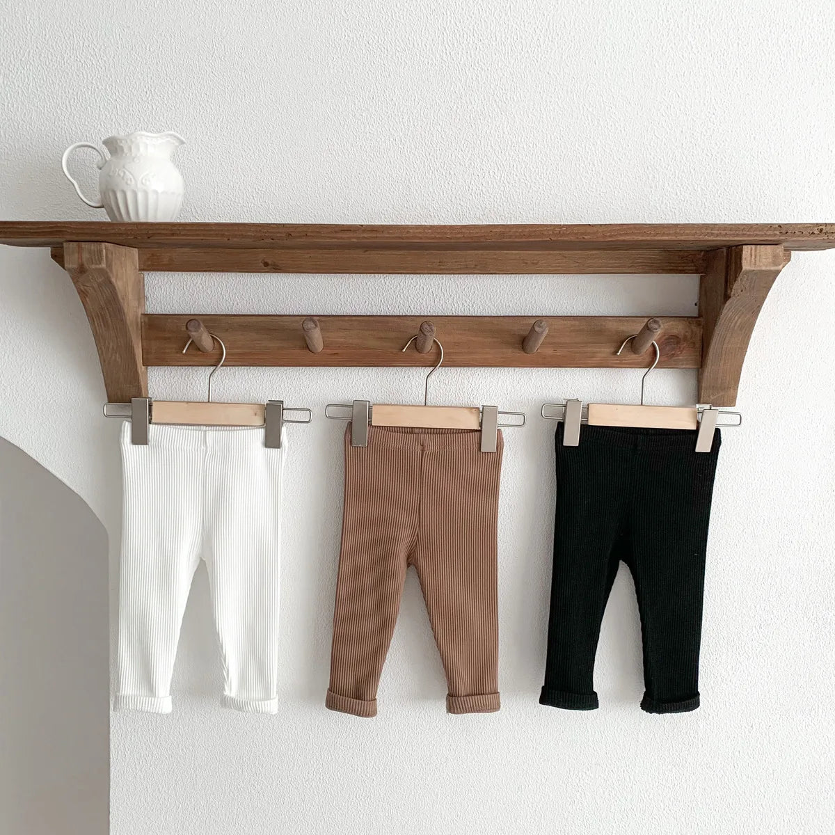 Kids Baby Winter Leggings Girls Skinny Ribbed Pants Toddler Casual Elasticity Simple Render Pants Boys Warm Cotton Trousers