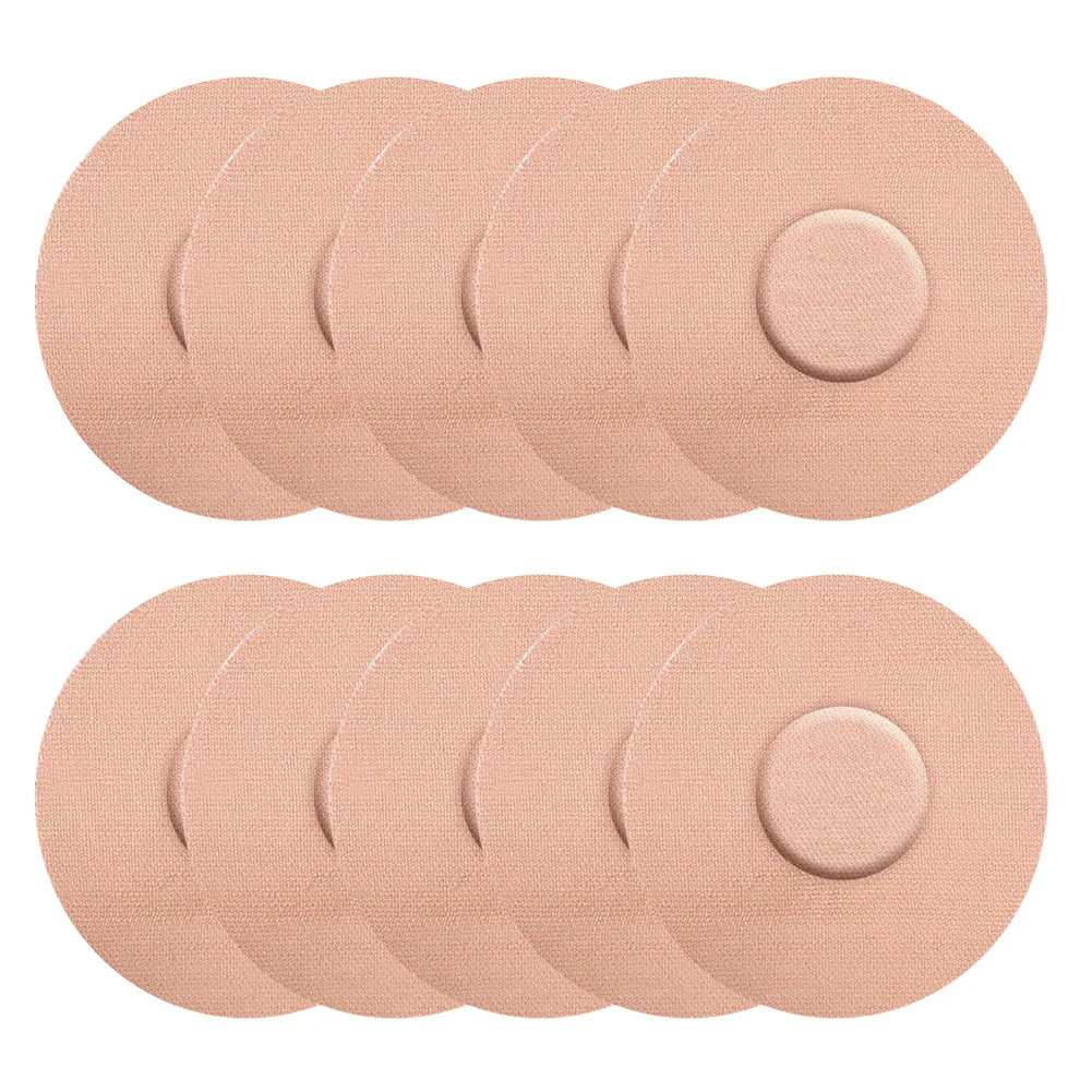 10-40PCS Waterproof Adhesive Sensor Patches Freestyle Libre Plasters Skin-Friendly Anti Slip Overpatch Tape for Outdoor Rock Cli