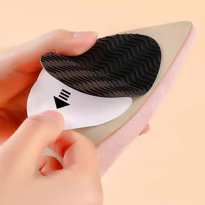 2-8pcs Women's Silicone Forefoot High Heel Stickers Self-Adhesive Non-Slip Rubber Shoes Mat Bottom Sheet Soles Paddings