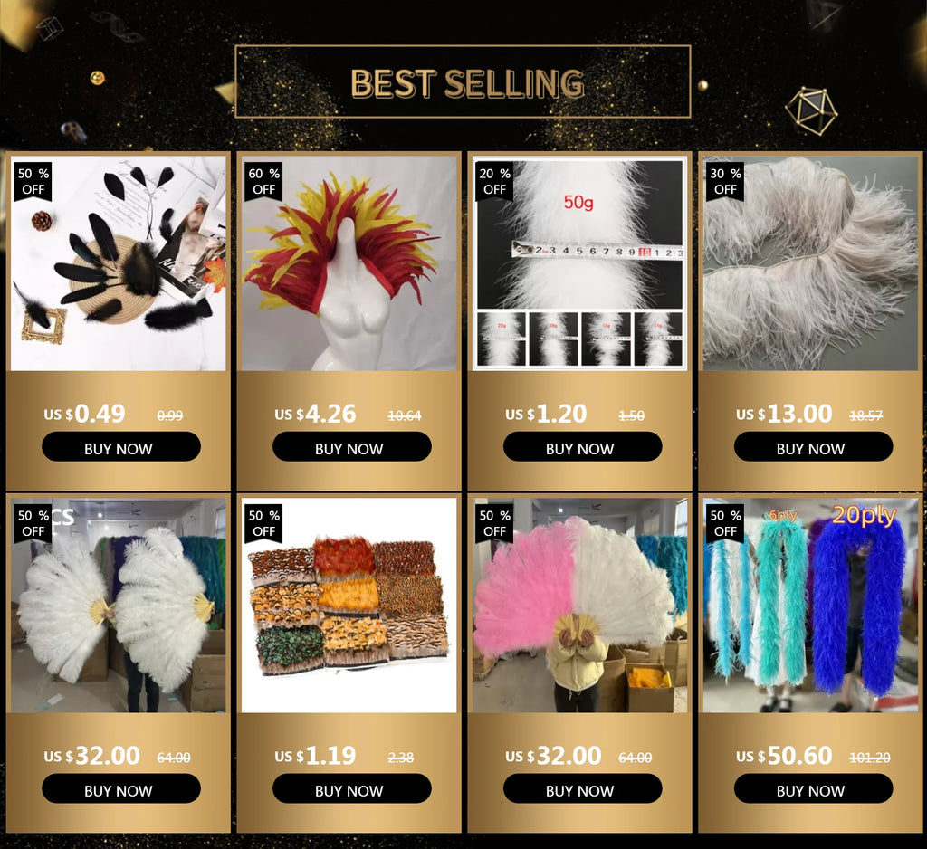 2 Meters Fluffy Marabou Feathers Boa Scarf White Feather On Ribbon Decoration Wedding Clothing Sewing Accessory 11-50 grams