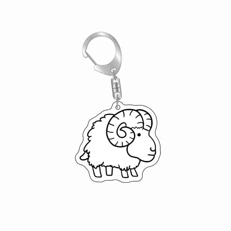 Game Battle Cats Wiki  6cm Acrylic Keychain Cute&quirky Backpack Ornamentation Accessories Gift Birthday Presents