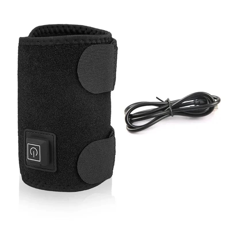 1PC Electric Heated Massage Knee Support - 3-Temperature Control, Universal Elbow & Shoulder Warm Wrap
