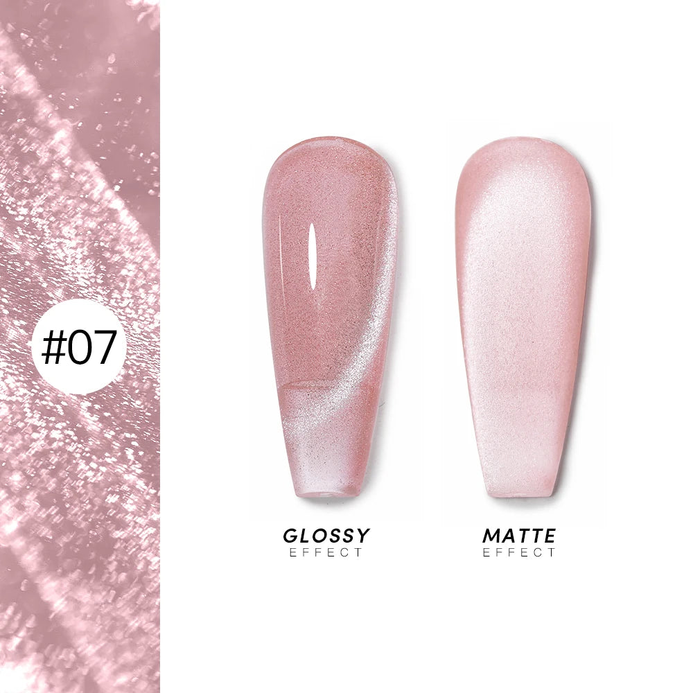 AS 15ml Cat Magnetic Gel Nail Polish Cat Eye Glitter Effect Semi Permanent 36 Colors  Soak Off UV Gel Varnish Manicure Nail Art