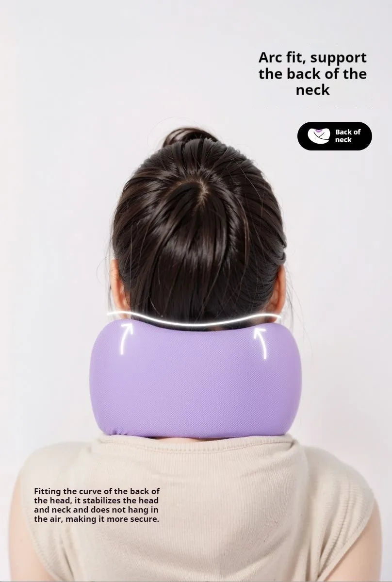 Travel Neck Pillow Memory Foam U-shaped Pillow Portable Adjustable Soft Neck Support Noon Break Sleep Pillows