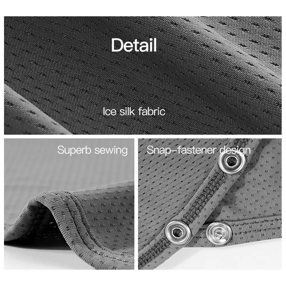 Face Summer Outdoor Cap Mask For Women Face Scarves For Men Sunscreen Veil Sunscreen Mask Anti-uv Face Cover Face Scarf