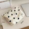 Large Capacity Female Cosmetic Bag Portable Travel Lipsticks Toiletry Sundry Storage Bag Canvas Makeup Bag Clutch Bag Handbags