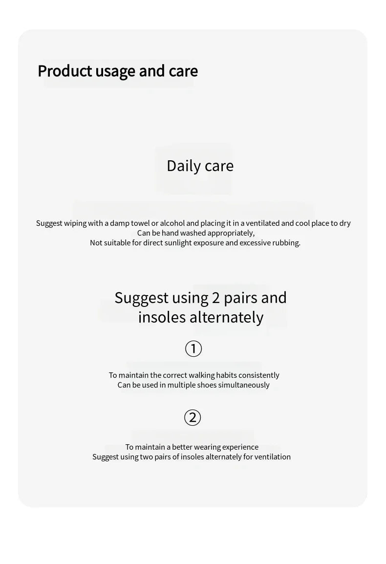 Orthopedic Arch Support Insoles for Plantar Fasciitis Flat Feet  Shock Absorption Shoe Inserts for Sport Shoes  Pain Relief Pads