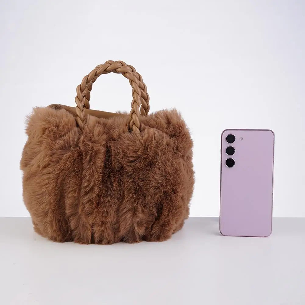 Cute Pumpkin Bag Autumn And Winter New Fashion Cloud Crossbody Bag Niche Design Sweet Girls Handbag Travel Shoulder Bag