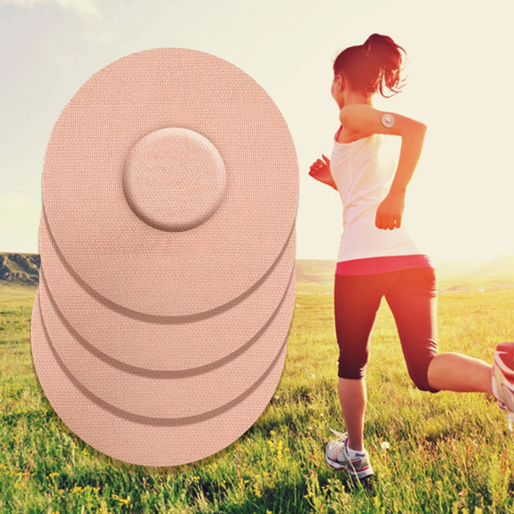 10-40PCS Waterproof Adhesive Sensor Patches Freestyle Libre Plasters Skin-Friendly Anti Slip Overpatch Tape for Outdoor Rock Cli