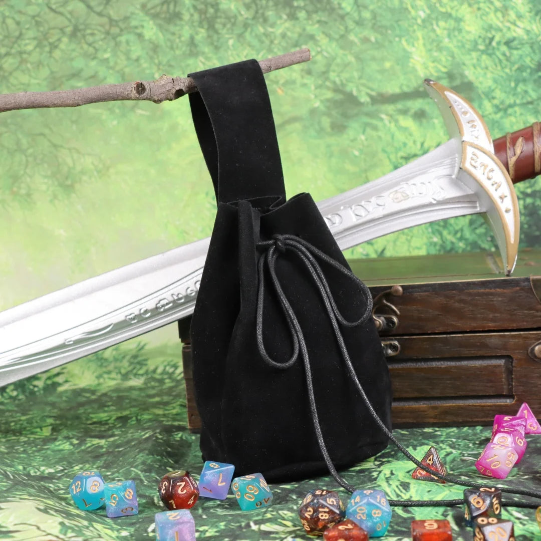 Medieval Belt, Glass Magic Bottle with Bottle Cover, Copper Coin Waist Bag Set, Halloween Costume Belt Prop