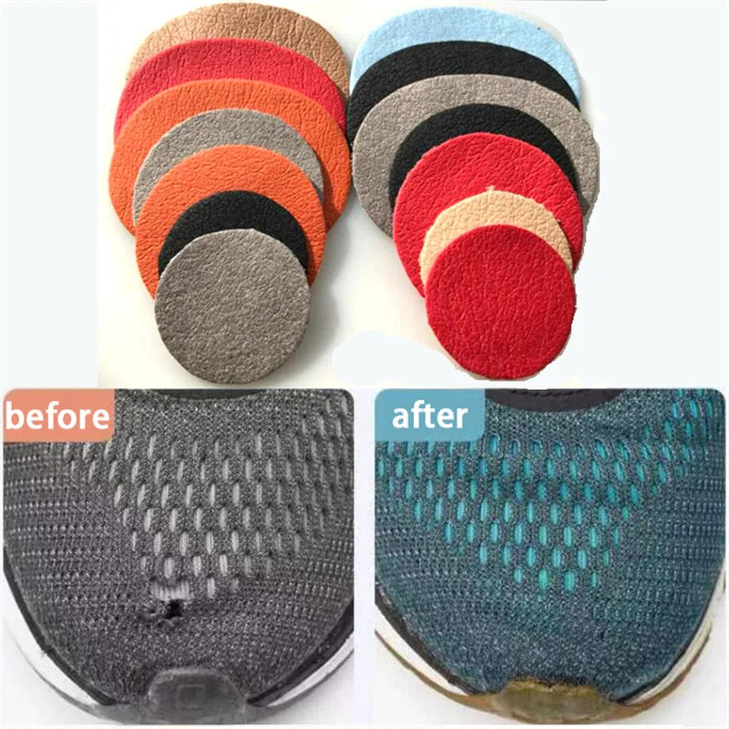 6PCS/Set Sportschuhe Patches Vorderfußreparaturzuschuss Schuheinlagen Patch Sneakers Fersenschutz Klebepatch Reparatur Schuhe Ferse