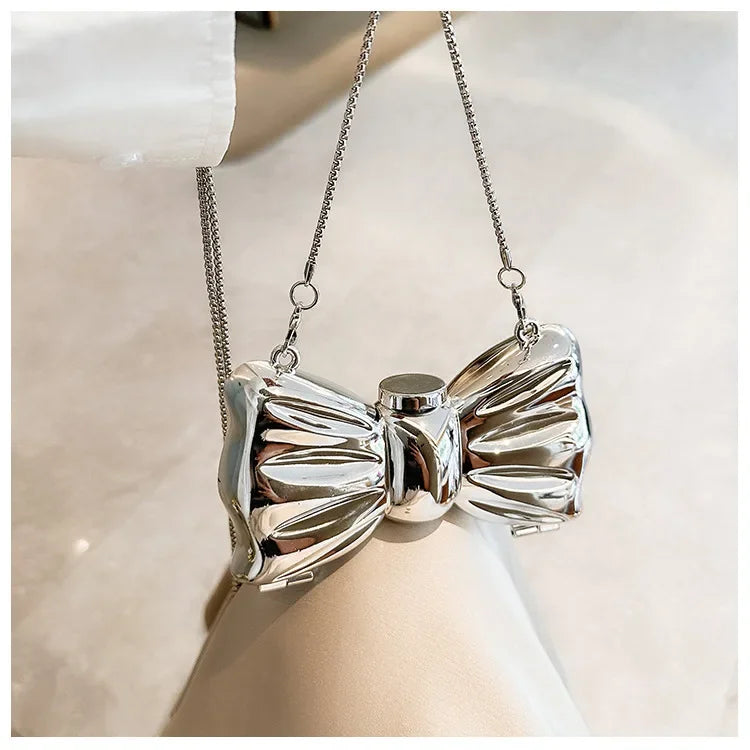 Purses and Handbag Luxury Designer Shoulder Bags Funny Shape Party Wedding Round Acrylic Shiny Clutch Purse Golden Evening Bag