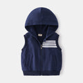 Striped Boys Waistcoat Toddler Sleeveless Hoodies Kids Vest Jacket Children's Clothes