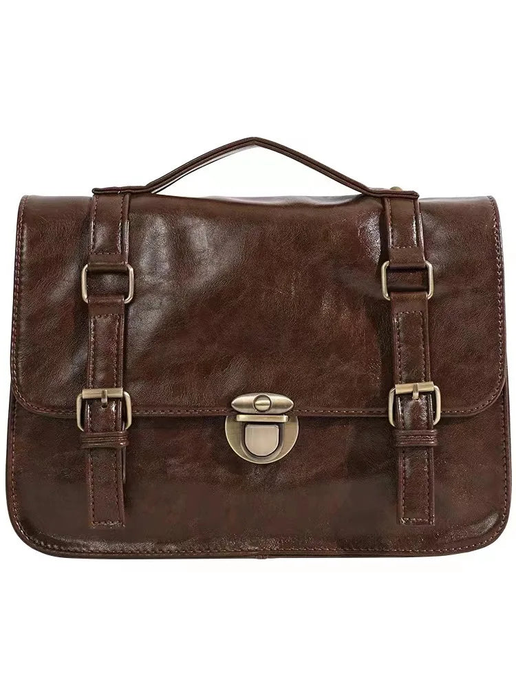 Japanese Students Vintage Women Handbags Crossbody Streetwear Preppy Y2k Fashion Messenger Bag Trendy All Match Casual Backpacks
