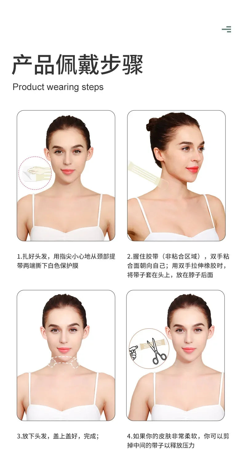Invisible Face Lift Tape Facial Slimming Tape Wrinkle Removal Sticker Face Stickers Neck Eye Lifte Sticker Face V Line Patch