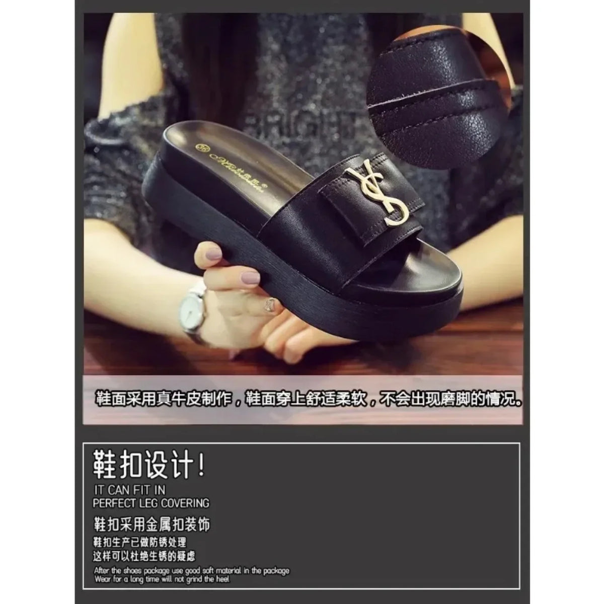 Damen Hausschuhe Sommer Neu Plateau Designer Sandalen Mode Buchstaben Damen Schuhe Lässig Outdoor Rutschfeste Hausschuhe Pantoletten Damen