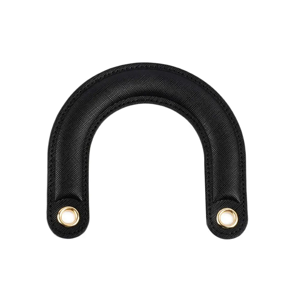 1PC Detachable PU Leather Bag Handles Handmade Handbag Strap Purse Handles Short Bag Belt DIY Bag Replacement Accessories