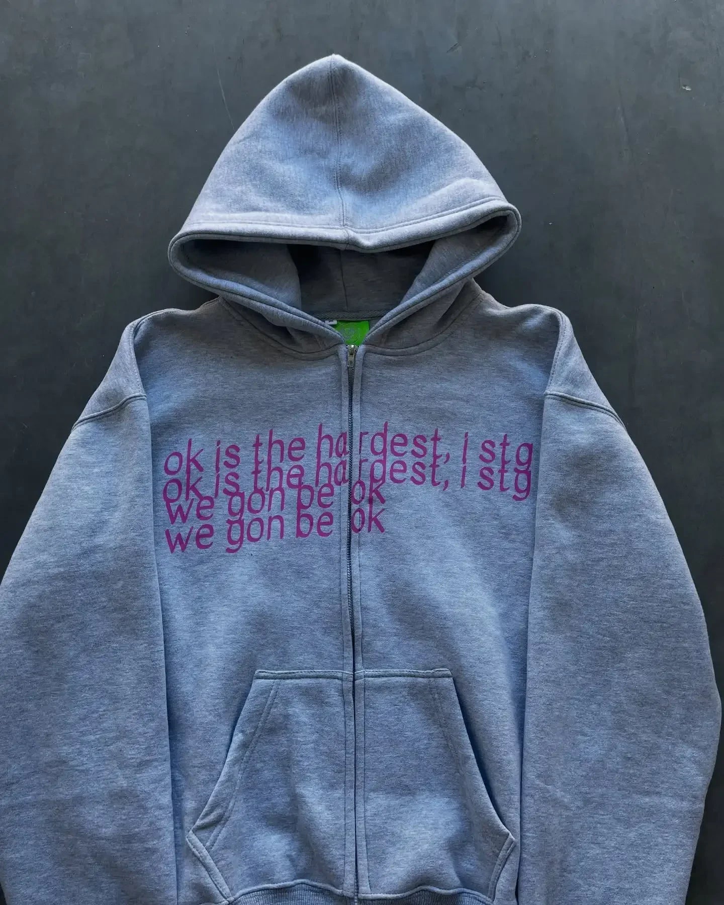 Hip-hop new street clothing letter print men sweatshirt y2k Harajuku Goth oversized loose women hoodie anime hoodie