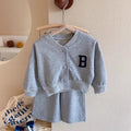 Girls Sports Sets Baby Round Neck Long-Sleeved Blouse Pants 2-Piece Spring Autumn New Children Fashion Casual Suit 12M-10 Years