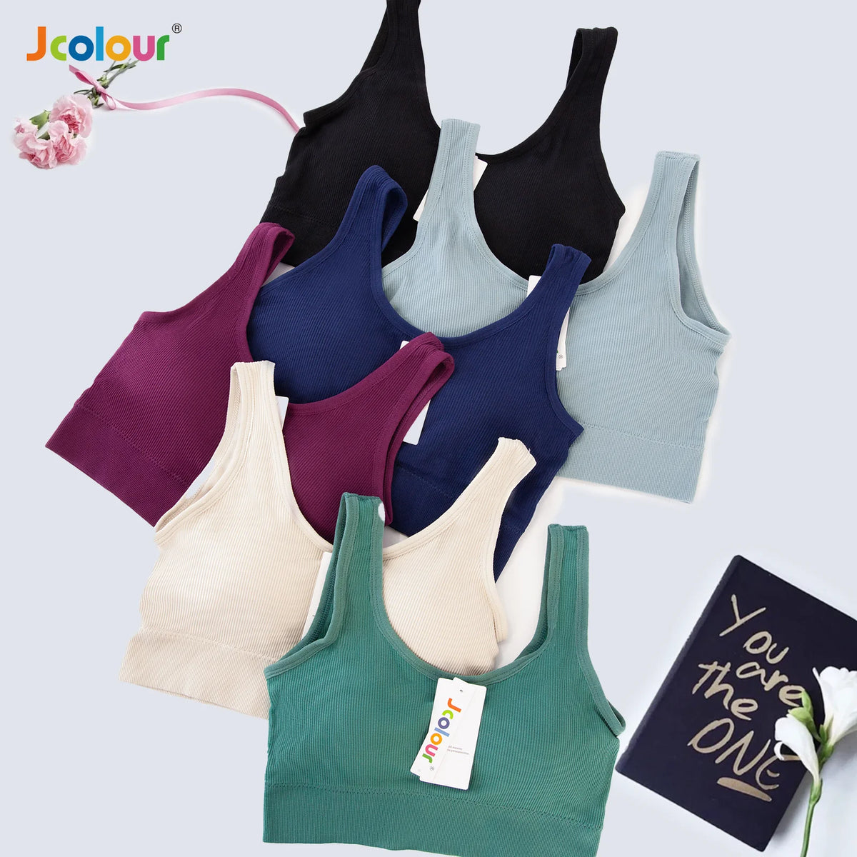 Solid Color Solid Sports Sports Bra for Women