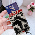 Anime B-berserk Badge Holder Keychain For Bank Business Work Card Holder Student Card Protective Case Bus Card