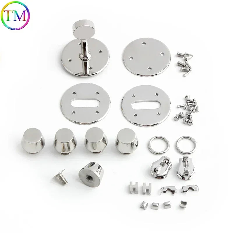 High Qualaity Stainless Steel Metal Clasp Wholesale Bag Twist Turn Lock Set of Lock For Woman Handbag Purse Hardware Accessories