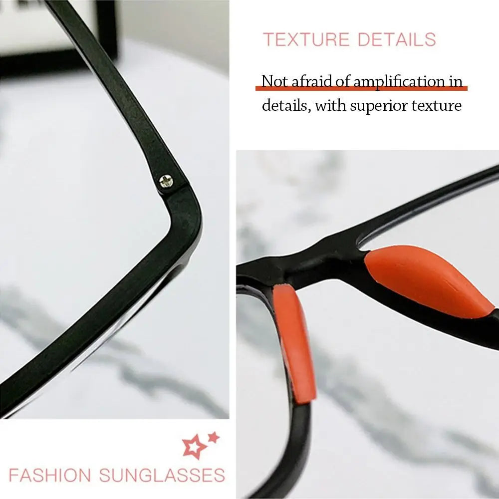 Blue Ray Blocking Anti-Blue Light Myopia Glasses Ultralight Sports Square Glasses TR Eye Protection Prescription Eyeglasses