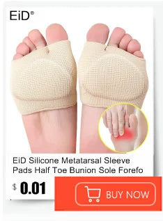 EiD 3/4 Leder orthopädische Schuheinlagen für Plattfüße Fußgewölbestütze orthopädische Schuheinlegesohle Einlegesohlen für Herren und Damen Fußpflege