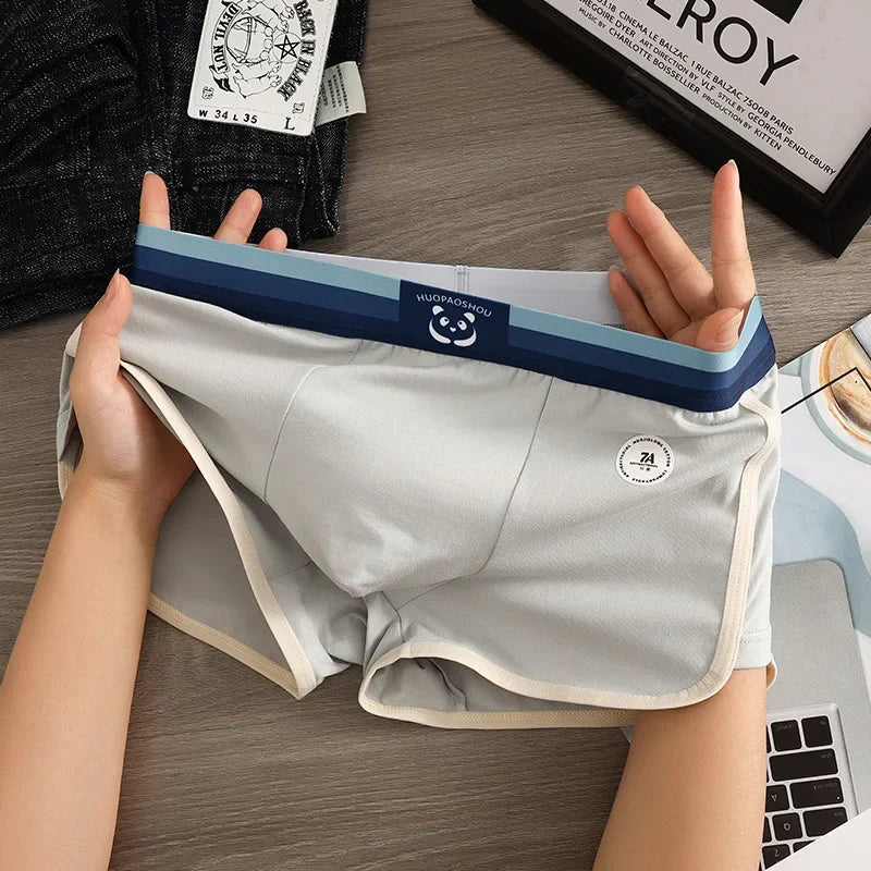 Men's Arrow Shorts Underwear Fashion Cartoon Gradient Boxers Sports Breathable Youth Boxers Boys' Panties Pouch Underpants